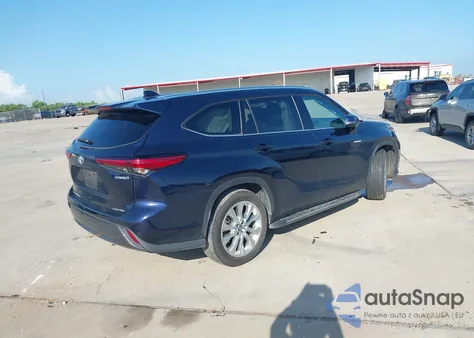 2021 Toyota Highlander Hybrid Limited из США, поврежденный, VIN 5TDYARAH0MS507749